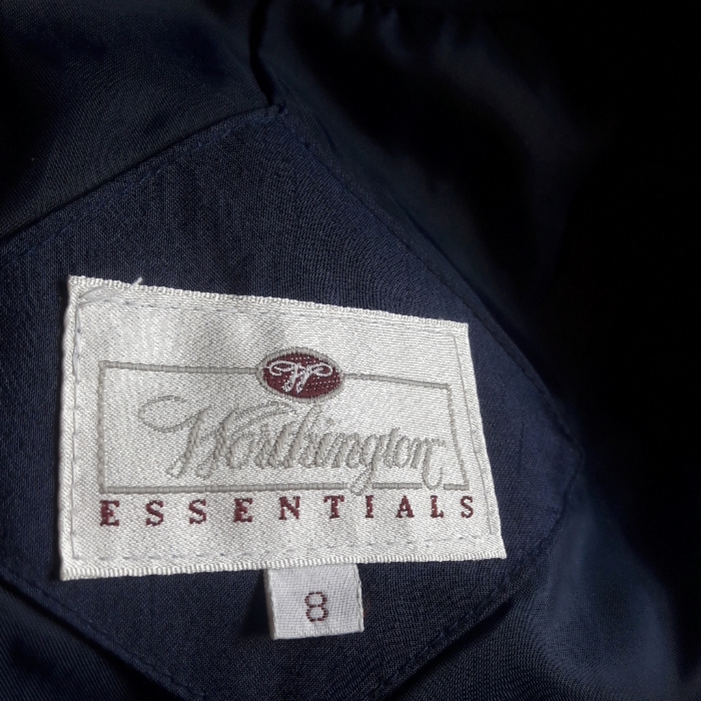 Vintage/ Worthington/ Blue/ Trench Coat - Picture 8 of 8